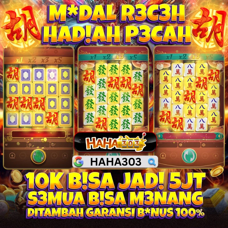 HAHA303 > Forum Resmi Daftar Situs Slot Resmi HAHA 303 Hadirkan Pecahan Terbaik Setiap Harinya