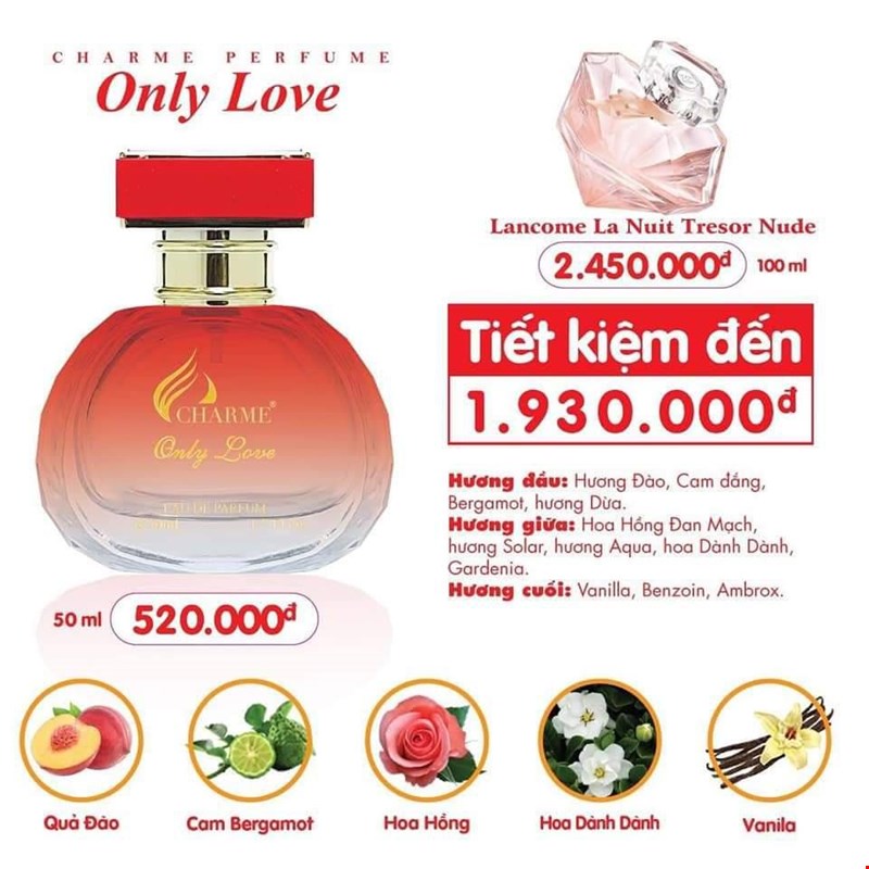 Charme Only Love 50ml